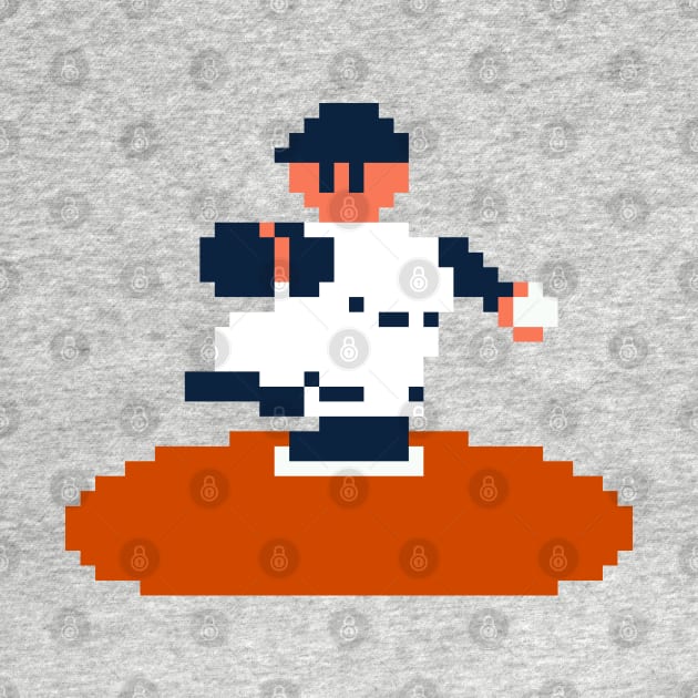 RBI Baseball Pitcher - Detroit by The Pixel League